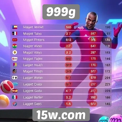 Desempenho de jogos populares na plataforma 999g