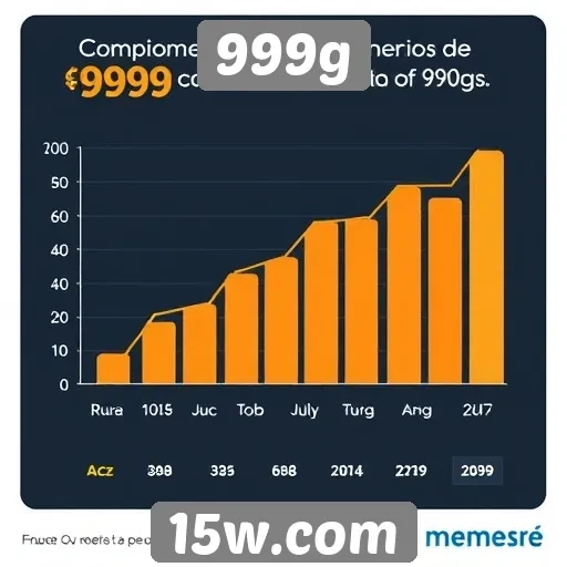 Estatísticas de crescimento do site 999g